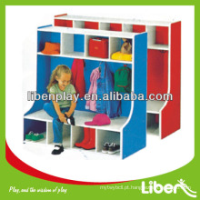 Ambiental-friendly madeira Kids Toy armário com baixo preço LE.OT.058